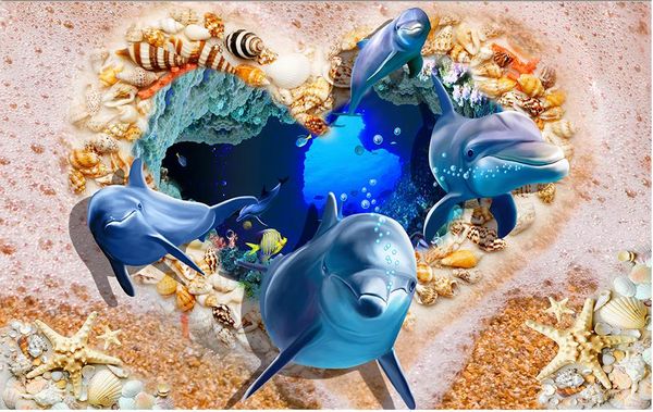 3d floors sea world dolphin heart-shaped shells beach floor stickers 3d floor bathroom wallpaper
3d floors sea world dolphin heart-shaped shells beach floor stickers 3d floor bathroom wallpaper