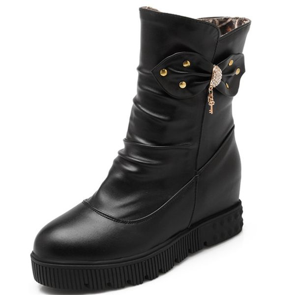 2017 new arrive women boots fashion height increasing ladies boots solid color ankle boots big size 34-43, Black
2017 new arrive women boots fashion height increasing ladies boots solid color ankle boots big size 34-43, Black