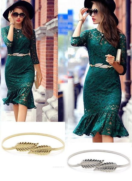 fashionable women belts gold and sliver color metal leaves elastic waist dress in stock strap waistband fast shipping, Black;brown
fashionable women belts gold and sliver color metal leaves elastic waist dress in stock strap waistband fast shipping, Black;brown