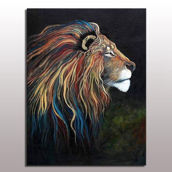 abstract beautiful lion,pure hand painted modern wall decor animal art oil painting on canvas.customized size al
abstract beautiful lion,pure hand painted modern wall decor animal art oil painting on canvas.customized size al