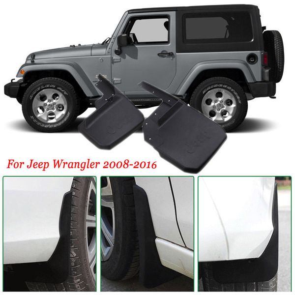 4x front/rear car mud flaps splash guard mudguard mudflaps car fender for jeep wrangler 2008-2017
4x front/rear car mud flaps splash guard mudguard mudflaps car fender for jeep wrangler 2008-2017