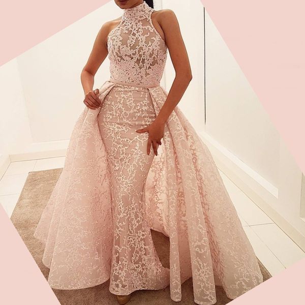 stunning fabulous mermaid evening gowns with over-skirt high-neck lace-appliques sleeveless evening party dress new gorgeous celebrity dress, Black;red
stunning fabulous mermaid evening gowns with over-skirt high-neck lace-appliques sleeveless evening party dress new gorgeous celebrity dress, Black;red