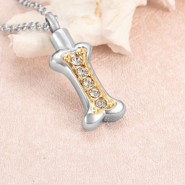 cremation urn necklace crystal dog bone prints save love pendant ash holder mini keepsake memorial jewelry, Silver
cremation urn necklace crystal dog bone prints save love pendant ash holder mini keepsake memorial jewelry, Silver