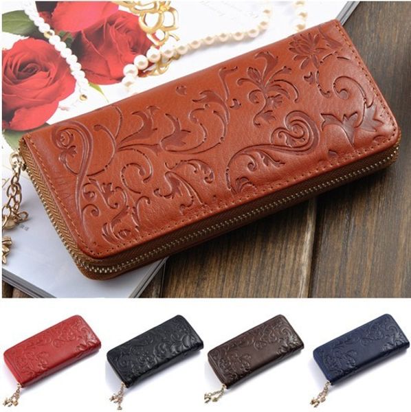wholesale- selling genuine leather wallet women zipper around purse flower pattern lady long wallets bags handbags,ans--60017qn, Red;black
wholesale- selling genuine leather wallet women zipper around purse flower pattern lady long wallets bags handbags,ans--60017qn, Red;black