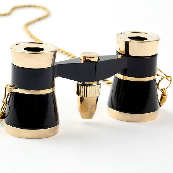 3x25 glasses coated binocular telescope theater/opera glass /lady glass with gold trim with necklace chain
3x25 glasses coated binocular telescope theater/opera glass /lady glass with gold trim with necklace chain