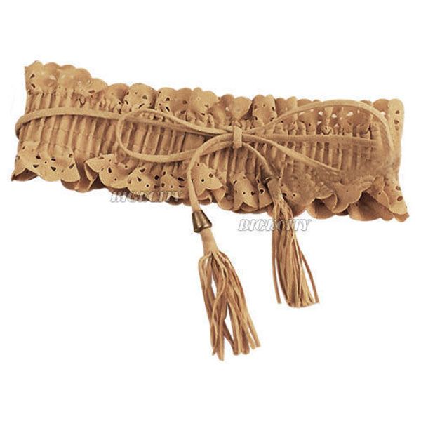 wholesale- fashion lady wide elastic stretch fringe lace belt waistband sweet women's fringed lace elastic waistband belt 2 colors blac, Black;brown
wholesale- fashion lady wide elastic stretch fringe lace belt waistband sweet women's fringed lace elastic waistband belt 2 colors blac, Black;brown
