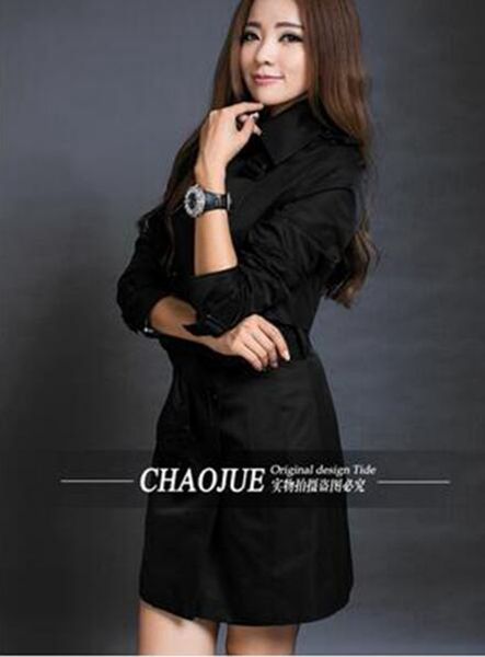women in the spring and autumn fashion leisure elegant show thin handsome long loose two-piece trench coat / s-4xl, Black
women in the spring and autumn fashion leisure elegant show thin handsome long loose two-piece trench coat / s-4xl, Black