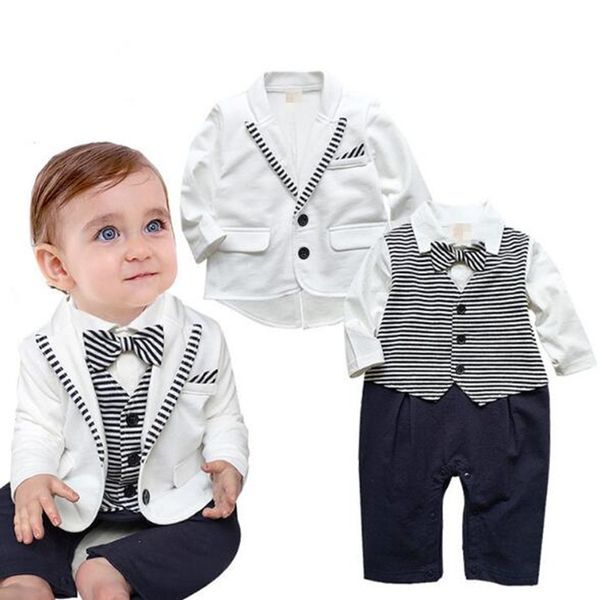 baby boy clothing jumpsuits + coat gentleman suit outfit kids causal leisure sets children cotton baby sets boys toddler bb030, White
baby boy clothing jumpsuits + coat gentleman suit outfit kids causal leisure sets children cotton baby sets boys toddler bb030, White