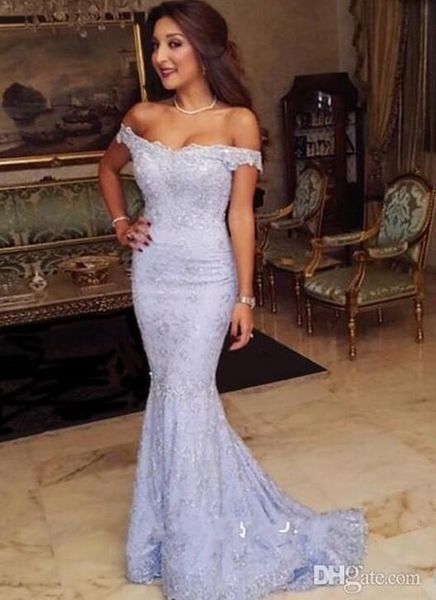 new fashion off the shoulder long prom dresses mermaid appliques beadings lace prom gowns party vestidos de formatura, Black
new fashion off the shoulder long prom dresses mermaid appliques beadings lace prom gowns party vestidos de formatura, Black