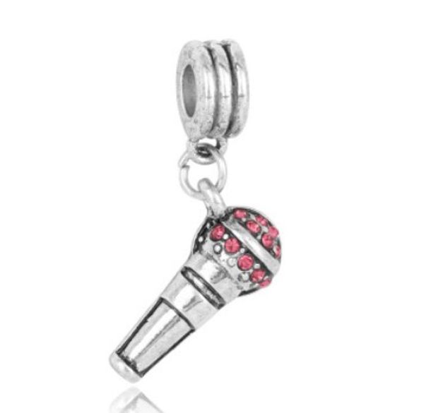 wholesale creative fashion microphone pendant charm for sterling silver european charms beads fit snake chain bracelet diy original jewelry, Black
wholesale creative fashion microphone pendant charm for sterling silver european charms beads fit snake chain bracelet diy original jewelry, Black