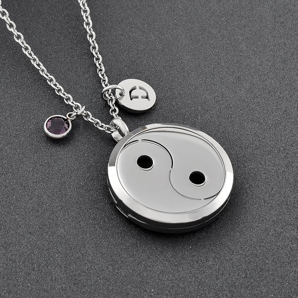 ijpd0030 chinese tai ji stainless steel round diffuser locket essential oil pendant necklace, Golden;silver
ijpd0030 chinese tai ji stainless steel round diffuser locket essential oil pendant necklace, Golden;silver