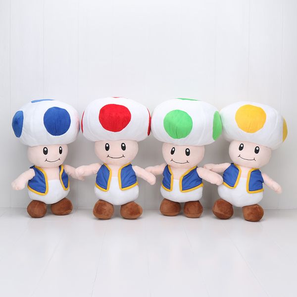 40cm Super Mario Bros Mushroom Toad 4 Colors super mario Plush Toy stuffed Doll kids toys
40cm Super Mario Bros Mushroom Toad 4 Colors super mario Plush Toy stuffed Doll kids toys