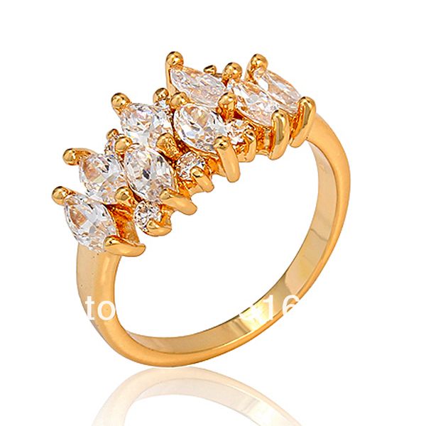 charms upscale18k gold full big cubic zirconia engagement wedding rings for women brand jewelry a964, Golden;silver
charms upscale18k gold full big cubic zirconia engagement wedding rings for women brand jewelry a964, Golden;silver