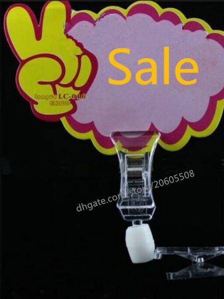 wholesale 100pcs acrylic pop clip display price tag sign paper holder swivel double promotion clips label holder snap ing
wholesale 100pcs acrylic pop clip display price tag sign paper holder swivel double promotion clips label holder snap ing
