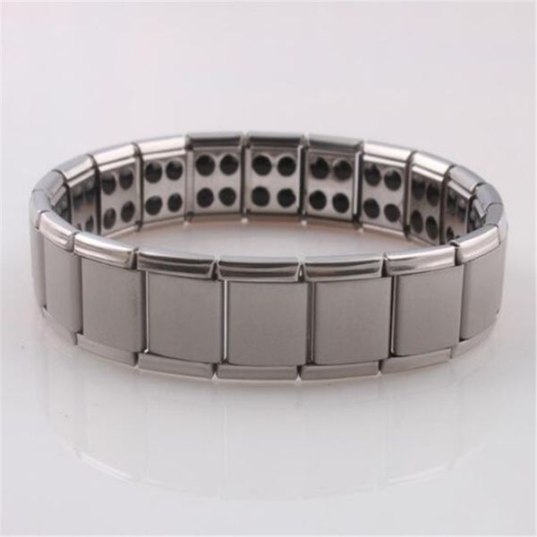 germanium stones titanium stainless steel bracelet health care bracelet accessories magnetic selling jewelry ing, Black
germanium stones titanium stainless steel bracelet health care bracelet accessories magnetic selling jewelry ing, Black