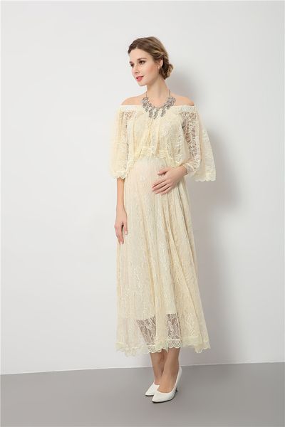 maternity dress for p shoot maxi pregnancy gown split front lace fancy pregnant women pgraphy props, White
maternity dress for p shoot maxi pregnancy gown split front lace fancy pregnant women pgraphy props, White