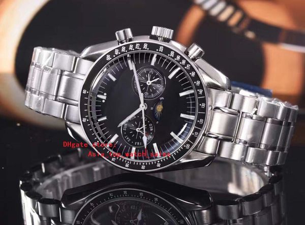 latest version black dial stainless steel watches planet ocean automatic machinery men's watches, Slivery;brown
latest version black dial stainless steel watches planet ocean automatic machinery men's watches, Slivery;brown