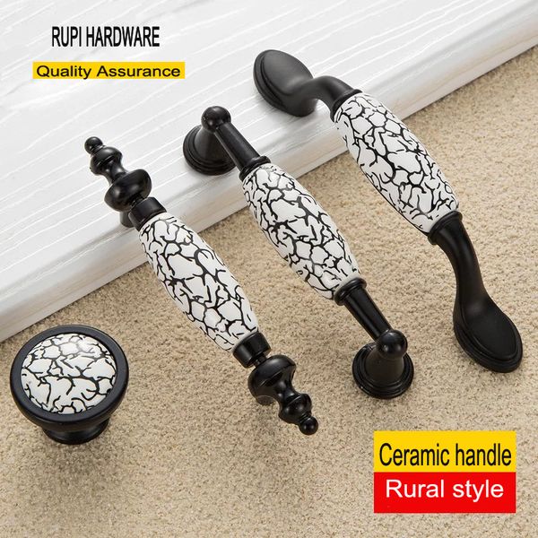 black and white collocation crack ceramic door handle european rural style cabinet wardrobe drawer handle the pitch of a variety
black and white collocation crack ceramic door handle european rural style cabinet wardrobe drawer handle the pitch of a variety