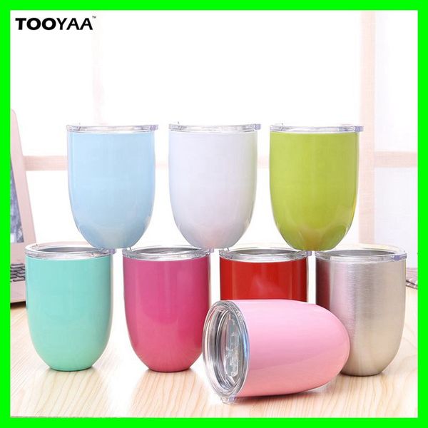 10oz metal egg wine glasses stemless wine cups beer bottles metal wine mugs with lid
10oz metal egg wine glasses stemless wine cups beer bottles metal wine mugs with lid