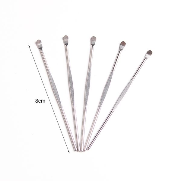 5PCS/Lot Silver Hygenic Ear Pick Stick Scoop Spoon Wax Remover Professional Stainless Steel Curette Cleaner Health Care Removal Tools
5PCS/Lot Silver Hygenic Ear Pick Stick Scoop Spoon Wax Remover Professional Stainless Steel Curette Cleaner Health Care Removal Tools
