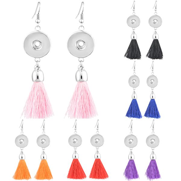 noosa earrings round pink blue black dark purple red orange tassels dangle snap buttons earrings 6 styles fits diy snap buttons n509q, Silver
noosa earrings round pink blue black dark purple red orange tassels dangle snap buttons earrings 6 styles fits diy snap buttons n509q, Silver