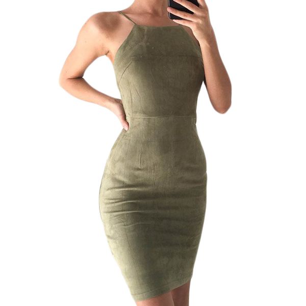 wholesale- lace up faux suede bodycon mini dresses new 2017 boho crisscross split halter backless summer sheath wrap dress vestidos, White;black
wholesale- lace up faux suede bodycon mini dresses new 2017 boho crisscross split halter backless summer sheath wrap dress vestidos, White;black