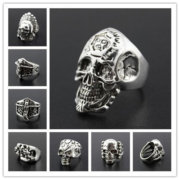 new gothic skull carved biker rings men's anti-silver retro punk rings for men s fashion jewelry in bulk
new gothic skull carved biker rings men's anti-silver retro punk rings for men s fashion jewelry in bulk