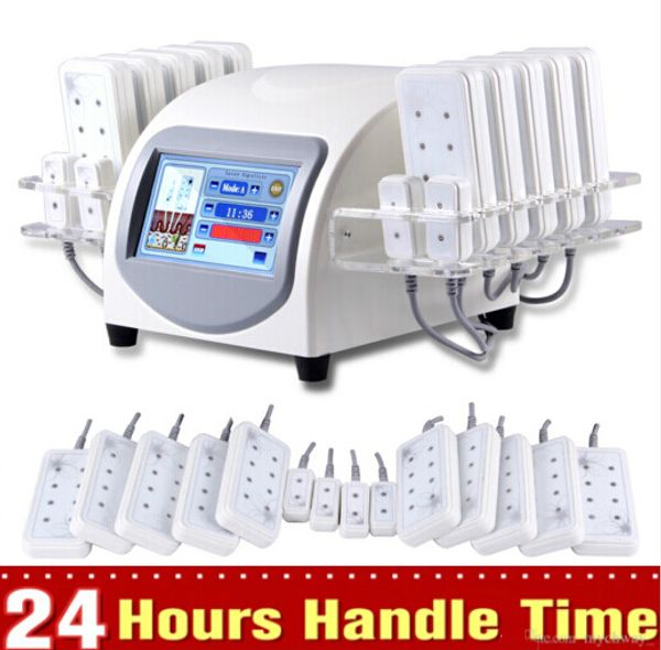 new fat loss 5mw 635nm-650nm lipo laser 14 pads cellulite removal beauty body shaping slimming machine
new fat loss 5mw 635nm-650nm lipo laser 14 pads cellulite removal beauty body shaping slimming machine