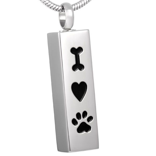 ijd8001 suqare pet stainless steel cremation pendant necklace paw engraved ashes keepsake urn necklace jewelry, Silver
ijd8001 suqare pet stainless steel cremation pendant necklace paw engraved ashes keepsake urn necklace jewelry, Silver