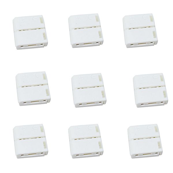 10pcs Led Rgb Strip Connector 3 Pin 10mm Rgb Width Welding Application For 5050/5630/5730 Led String