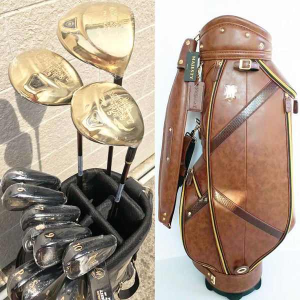 New mens Golf clubs Maruman Majesty Prestigio golf complete clubs set driver+fairway wood+putter+bag graphite shaft headcover Free shipping
New mens Golf clubs Maruman Majesty Prestigio golf complete clubs set driver+fairway wood+putter+bag graphite shaft headcover Free shipping