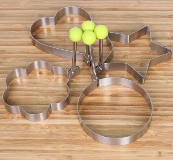 20sets/lot, 4pcs/set molds arrival round stainless omelette mold steel egg flower frying shape love control thick star new mold spxlt
20sets/lot, 4pcs/set molds arrival round stainless omelette mold steel egg flower frying shape love control thick star new mold spxlt