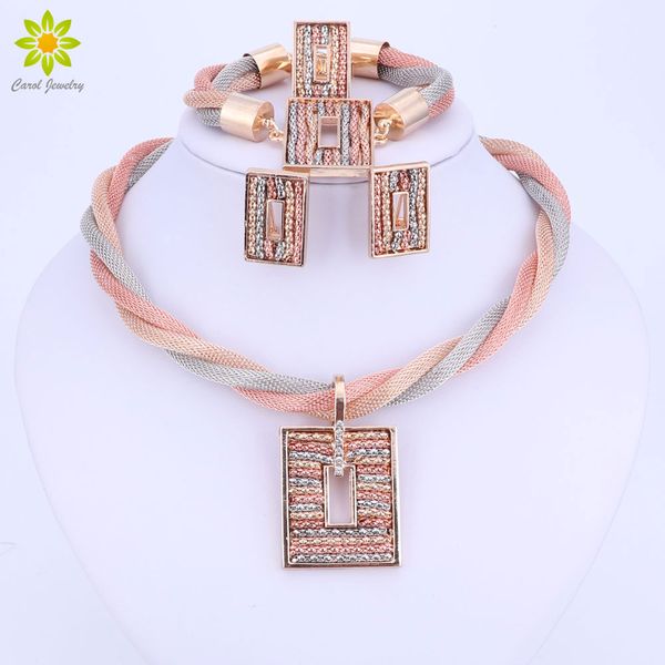 african beads jewelry sets necklace bracelet earrings rings for women party wedding gold color bridal accessories, Slivery;golden
african beads jewelry sets necklace bracelet earrings rings for women party wedding gold color bridal accessories, Slivery;golden