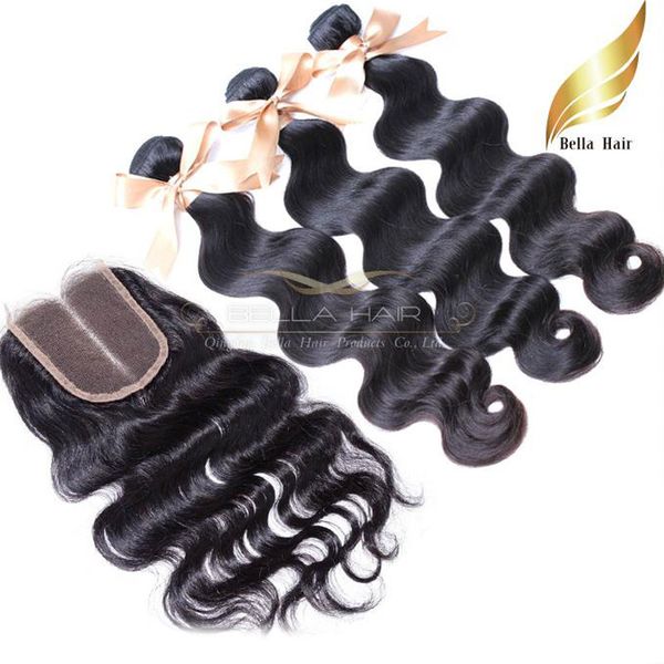 body wave lace closure virgin brazilian virgin human hair weaves with middle part lace closurehair wefts natural color 830 inch, Black
body wave lace closure virgin brazilian virgin human hair weaves with middle part lace closurehair wefts natural color 830 inch, Black