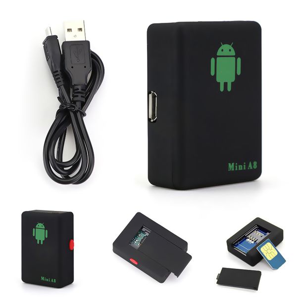 Мини-A8 GPRS GPS Tracker Locator в режиме реального времени автомобильные комплекты Pet GSM GPRS LBS
Мини-A8 GPRS GPS Tracker Locator в режиме реального времени автомобильные комплекты Pet GSM GPRS LBS