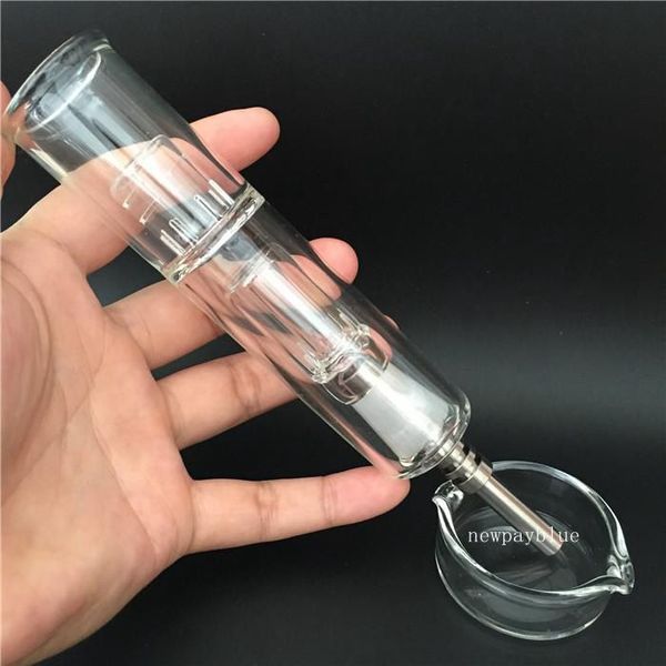 Water Pipe 14mm Adapter Mouthpiece with GR2 Titanium Nail Mini Glass Dab Bong Oil Rig Dish Bowl Water Container
Water Pipe 14mm Adapter Mouthpiece with GR2 Titanium Nail Mini Glass Dab Bong Oil Rig Dish Bowl Water Container