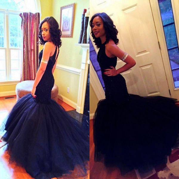 shinning black girls mermaid prom dresses long major beaded sequins tulle celebrity evening gowns 2k17 party dress formal vestidos
shinning black girls mermaid prom dresses long major beaded sequins tulle celebrity evening gowns 2k17 party dress formal vestidos