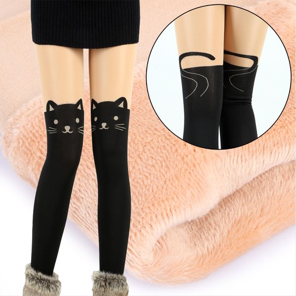 wholesale- 2016 new time-limited animal plus velvet thickening size waist winter spring warm legging and cat tails printed plus velvet 280g, Black
wholesale- 2016 new time-limited animal plus velvet thickening size waist winter spring warm legging and cat tails printed plus velvet 280g, Black
