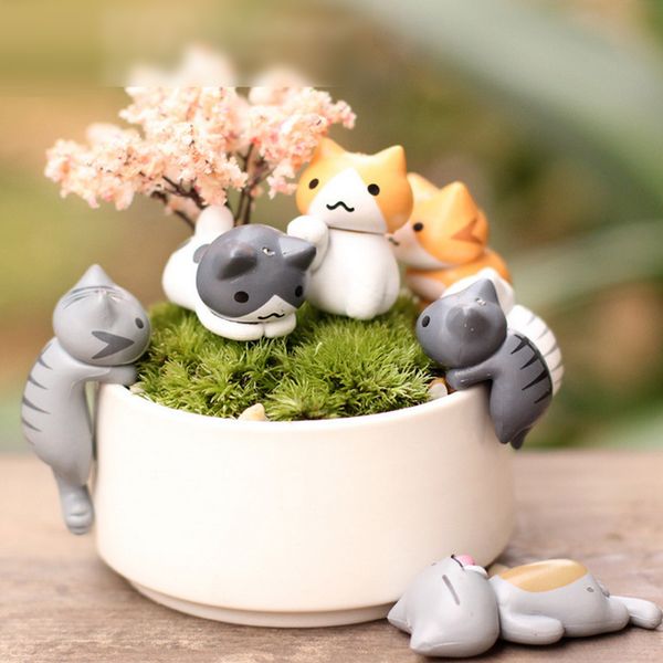 6шт / серия cute cat micro пейзаж сада украшения миниатюрный craft home decor dhl fedex бесплатная доставка
6шт / серия cute cat micro пейзаж сада украшения миниатюрный craft home decor dhl fedex бесплатная доставка