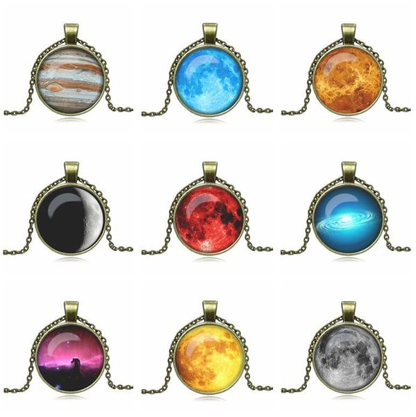 explosive universe sky moon moon gem ancient bronze necklace sweater chain retro wfn554 (with chain) mix order 20 pieces a lot, Silver
explosive universe sky moon moon gem ancient bronze necklace sweater chain retro wfn554 (with chain) mix order 20 pieces a lot, Silver