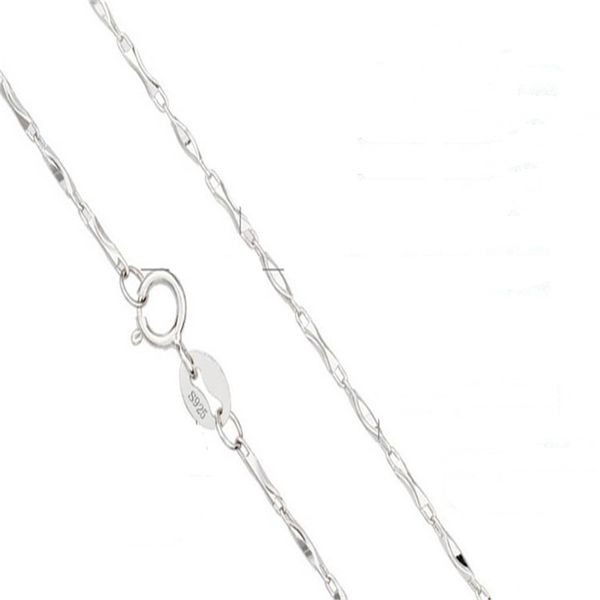 100% fine jewelry 18 inches chain necklaces without pendants silver 925 jewelry for women girls xmas gifts xf
100% fine jewelry 18 inches chain necklaces without pendants silver 925 jewelry for women girls xmas gifts xf