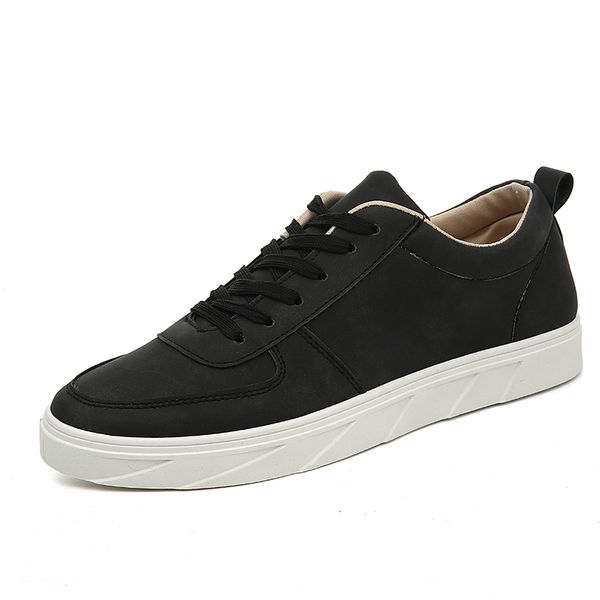 men casual shoes spring and autumn new arrival lace-up low style fashion trend youth students flat with male shoe, Black
men casual shoes spring and autumn new arrival lace-up low style fashion trend youth students flat with male shoe, Black