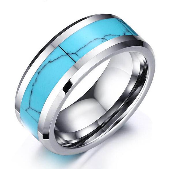 turquoise tungsten carbide ring wholesales promotion with low prices a month only 8mm fashion jewelry ring for men sales, Silver
turquoise tungsten carbide ring wholesales promotion with low prices a month only 8mm fashion jewelry ring for men sales, Silver