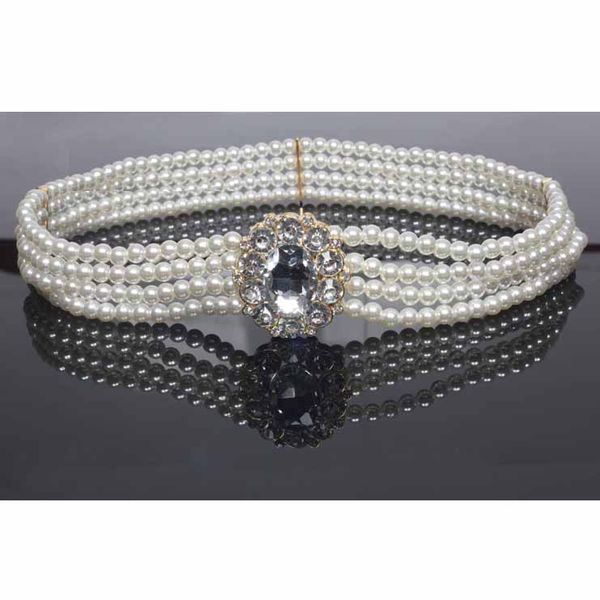 wholesale- new white stunning 4 layers circle rhinestone buckle pearl waist belt for women, Black;brown
wholesale- new white stunning 4 layers circle rhinestone buckle pearl waist belt for women, Black;brown