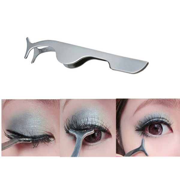 wholesale- false eyelashes clip extension stainless steel eyelash applicator tweezers tool women professional beauty makeup cosmetic tools
wholesale- false eyelashes clip extension stainless steel eyelash applicator tweezers tool women professional beauty makeup cosmetic tools