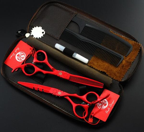 5.5inch 6 inch hair scissors set purple dragon red paint hairdressing scissors flat shear teeth scissors thinning shear cutting scissors set
5.5inch 6 inch hair scissors set purple dragon red paint hairdressing scissors flat shear teeth scissors thinning shear cutting scissors set