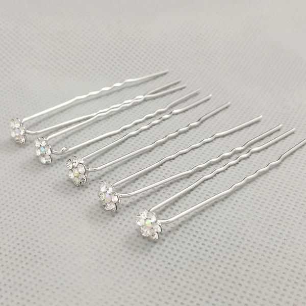 10pcs crystal rhinestone u shaped hairpins headpieces wedding bridal hair prom pins pin small size multi color, Silver
10pcs crystal rhinestone u shaped hairpins headpieces wedding bridal hair prom pins pin small size multi color, Silver
