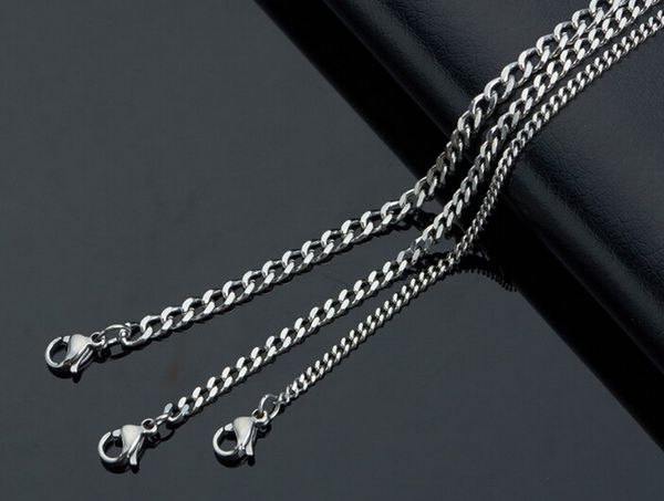 50pcs lot wholesale jewelry stainless steel silver tone 4mm wide curb link chain necklace women men 18 inch-28inch
50pcs lot wholesale jewelry stainless steel silver tone 4mm wide curb link chain necklace women men 18 inch-28inch