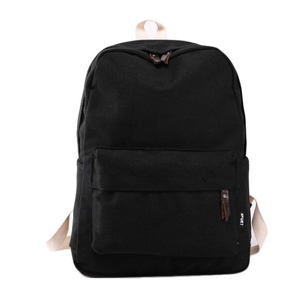 wholesale- new fashion women canvas backpacks simple student school bags for girl casual solid color travel bag gift ing
wholesale- new fashion women canvas backpacks simple student school bags for girl casual solid color travel bag gift ing