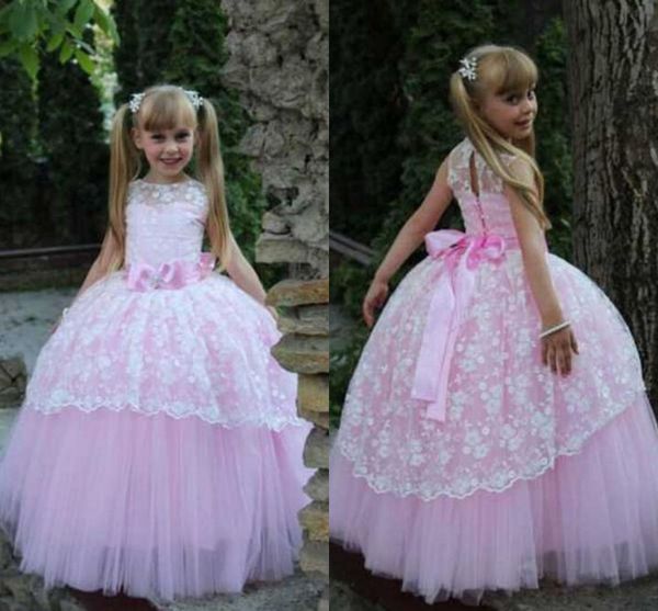 pink lace ball gown flower girl dresses for weddings tutu tulle skirt crystal bow sash crew girls pageant communion dress, White;blue
pink lace ball gown flower girl dresses for weddings tutu tulle skirt crystal bow sash crew girls pageant communion dress, White;blue